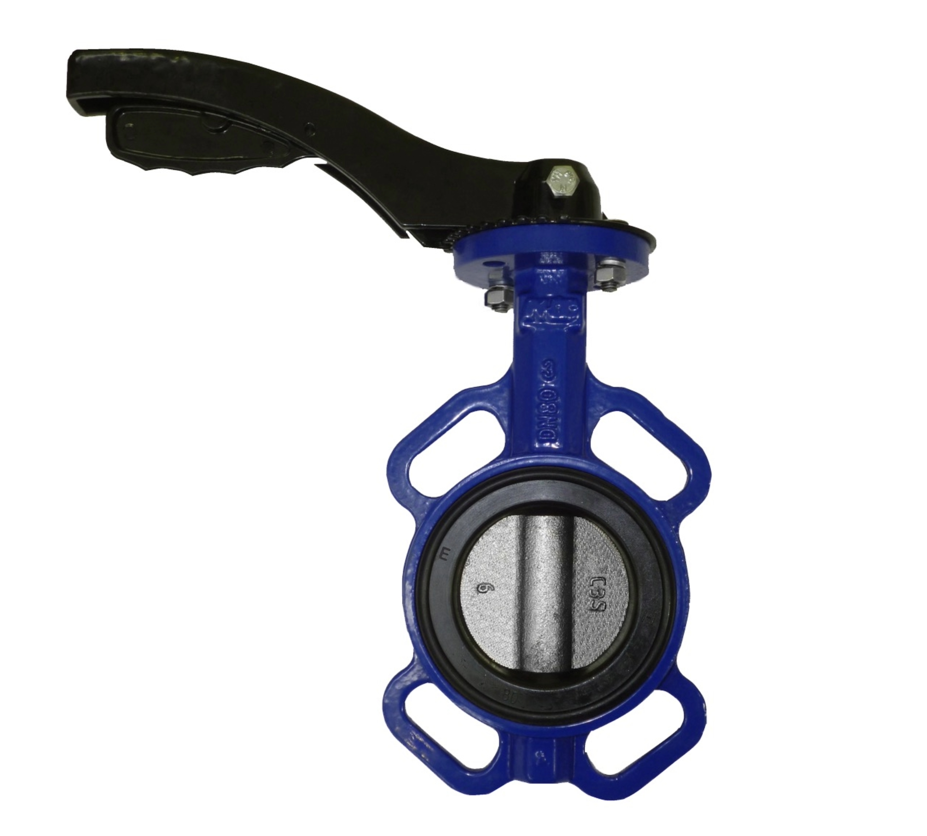 Vlvula Tipo wafer Mariposa cuerpo de fundicin disco de fundicin cromado.jpg