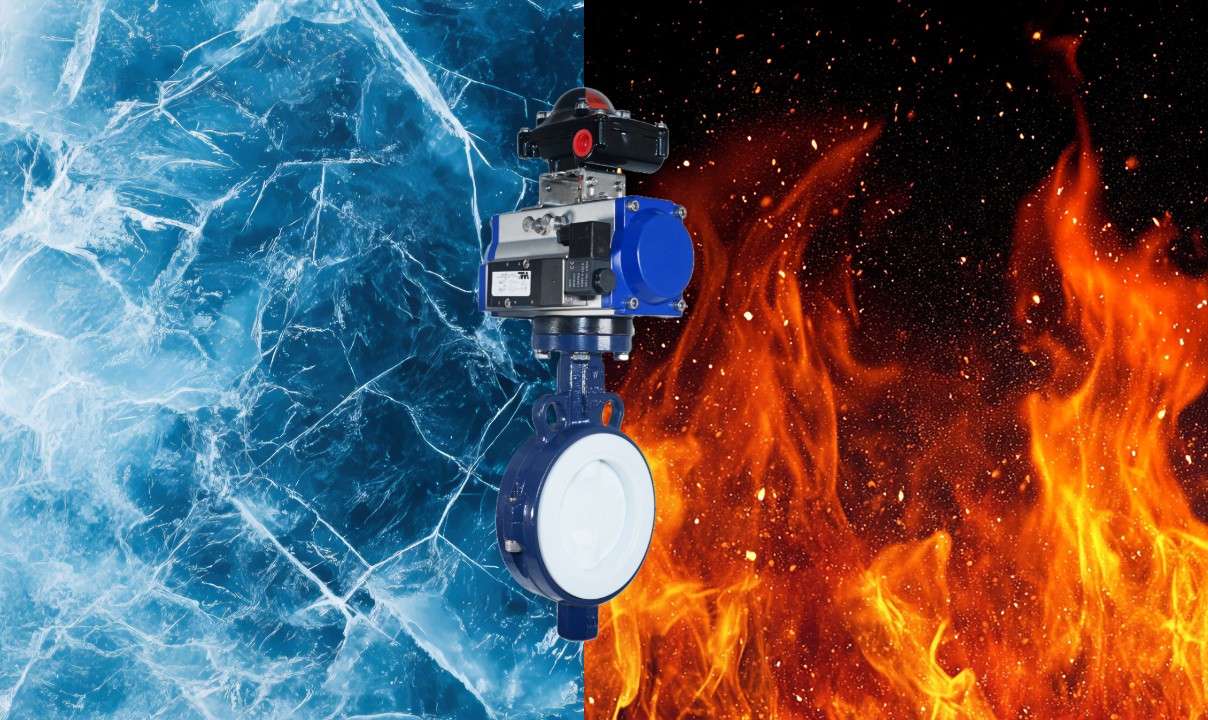 Válvula 51143: ideal para sistemas que operan a 180°C