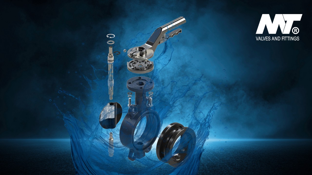 Serie 5140: Precisión y Durabilidad en una Válvula Mariposa Tipo Wafer con Disco en Rilsan