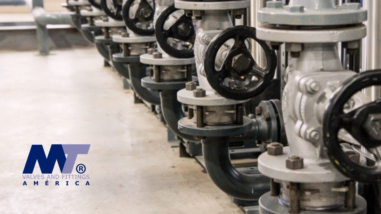Válvulas de bola y mariposa operadas con palanca o con operador de engranes